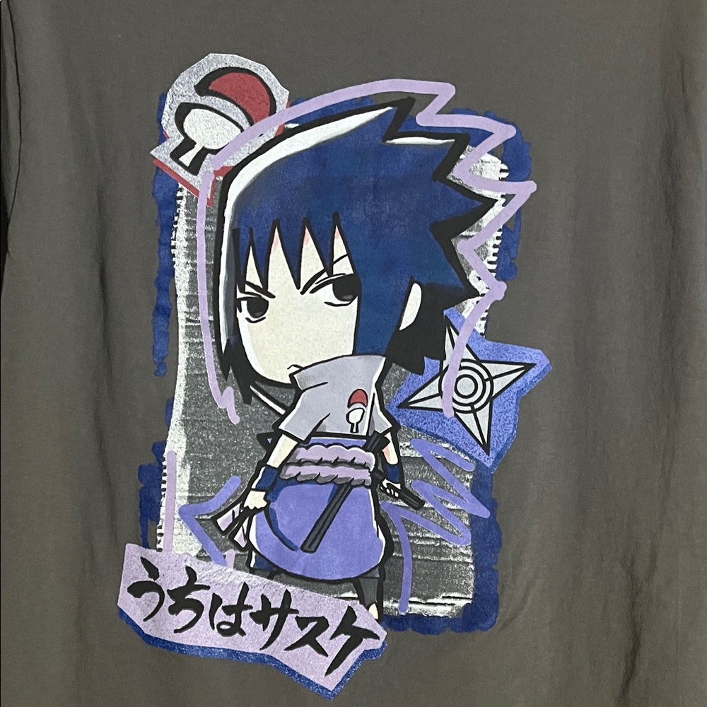 😄Naruto Shippuden anime Tshirt medium